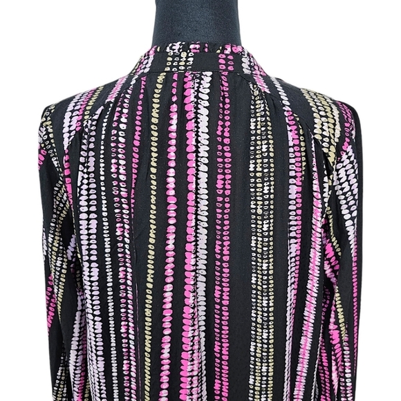 Anthropologie Maeve Peasant Blouse Collette Balloon Sleeve V-Neck Size Small - Picture 13 of 16